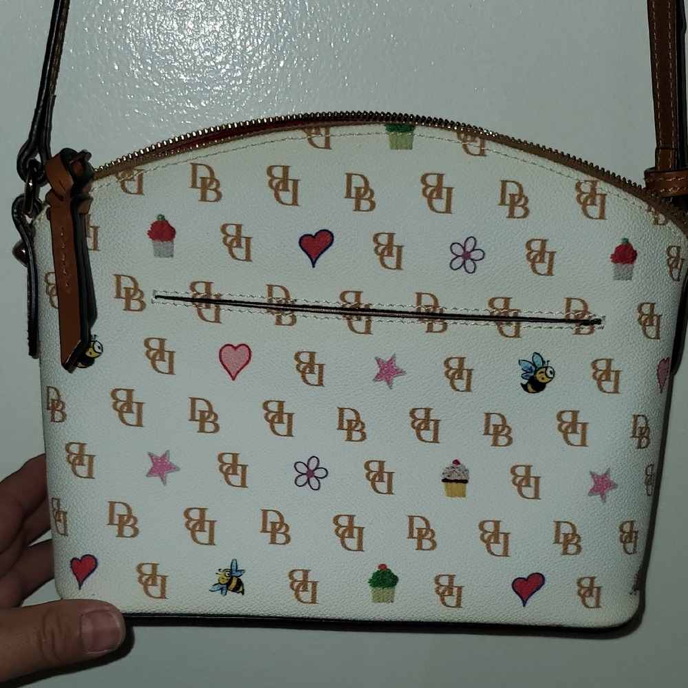 Dooney & Bourke White Multicolor Pattern Cosmetic… - image 7